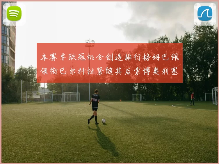 本赛季欧冠机会创造排行榜姆巴佩领衔巴尔科拉紧随其后索博奥利塞表现出色
